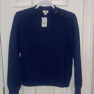 J.Crew Navy Knit Sweater